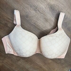 SOMA Underwire Bra Size 40G Stunning Support Geo Lace Balconette Bra‎